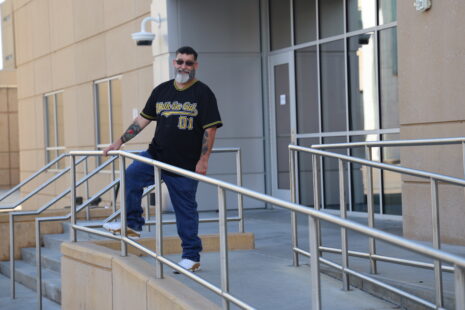 Mark Walker of Walk Em Out Bail Bonds in Wichita, Kansas at the Sedgwick County Jail