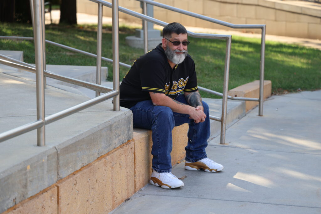 Mark Walker of Walk Em Out Bail Bonds in Wichita, Kansas at the Sedgwick County Jail